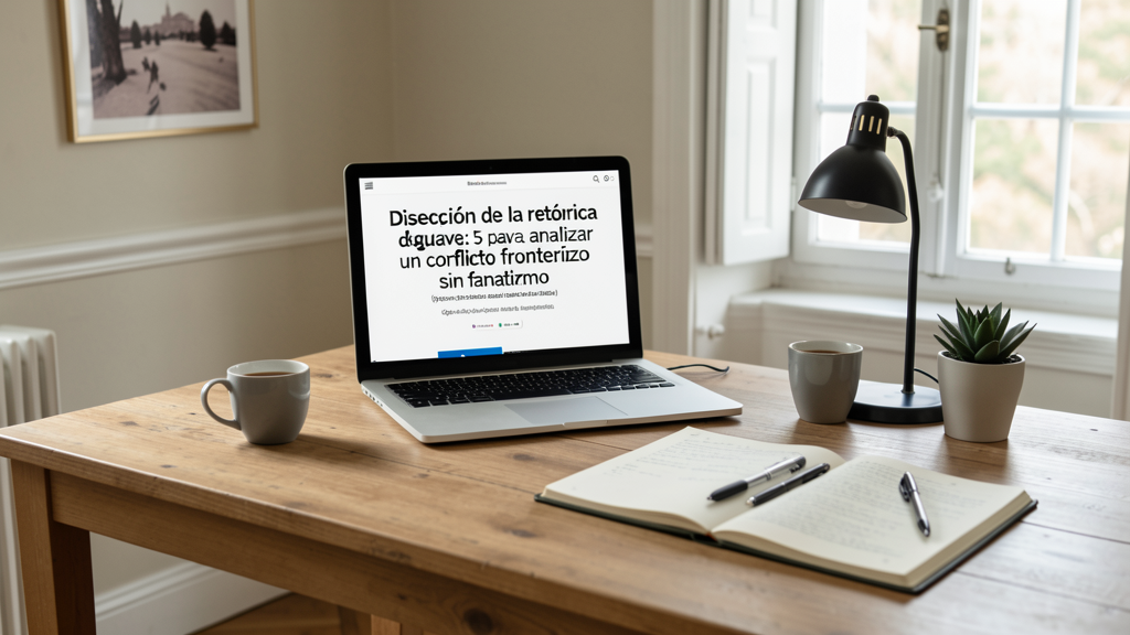 Imagen editorial que ilustra Disección de la retórica de guerra: 5 claves para analizar un conflicto fronterizo sin fanatismo